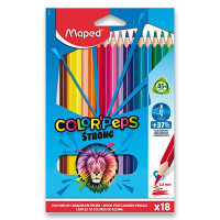 Pastelky Maped Color'Peps Strong - 18 farieb