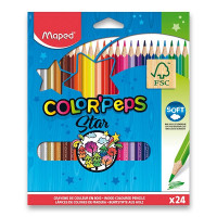 Pastelli Maped Color'Peps - 24 colori