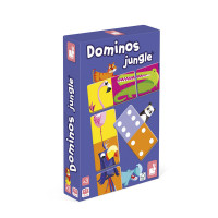 Spiel Domino im Koffer