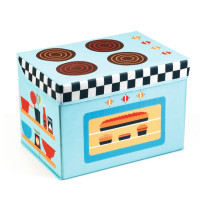 Škatla za igrače - kuhinjski štedilnik