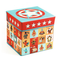 Úložný box na hračky - komiksové postavy