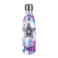 Edelstahl-Trinkflasche, 0,50 l, Glamour Star Astra