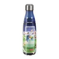 Edelstahl-Trinkflasche, 0,50 l, Soccer Ben