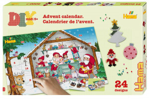 Hama Midi - Veľká darčeková súprava - Adventný kalendár