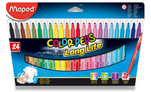 Color'Peps Long Life Filzstifte (24 Farben)