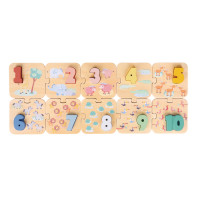 Puzzle - Impariamo i numeri - Safari