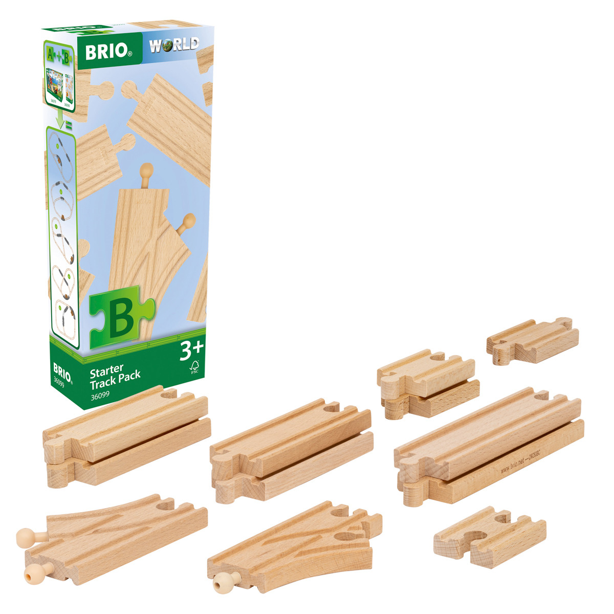 Brio - Početni set s prugom