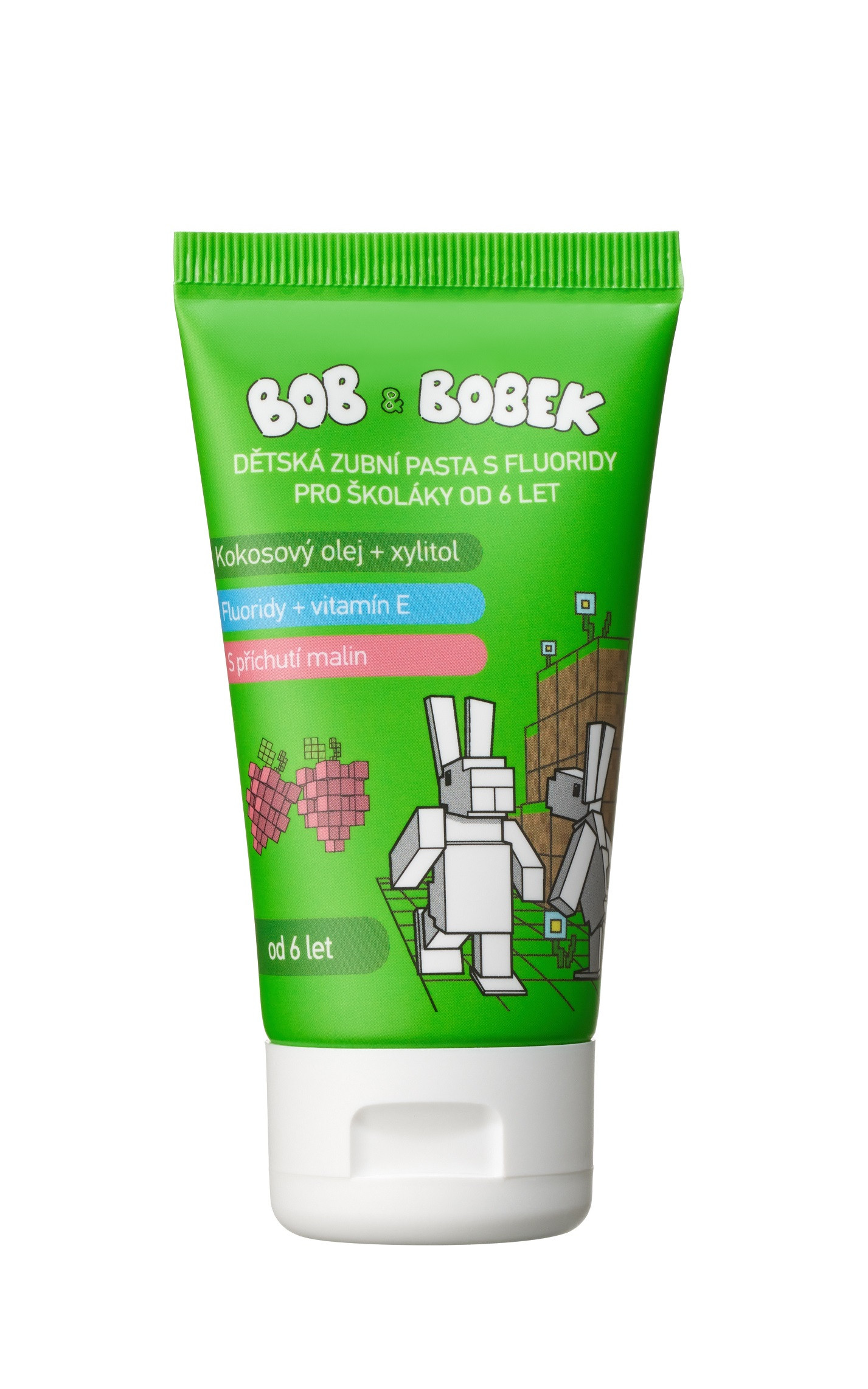 Bob a Bobek KRAFT zubní pasta pro školáky 6+, 50 ml