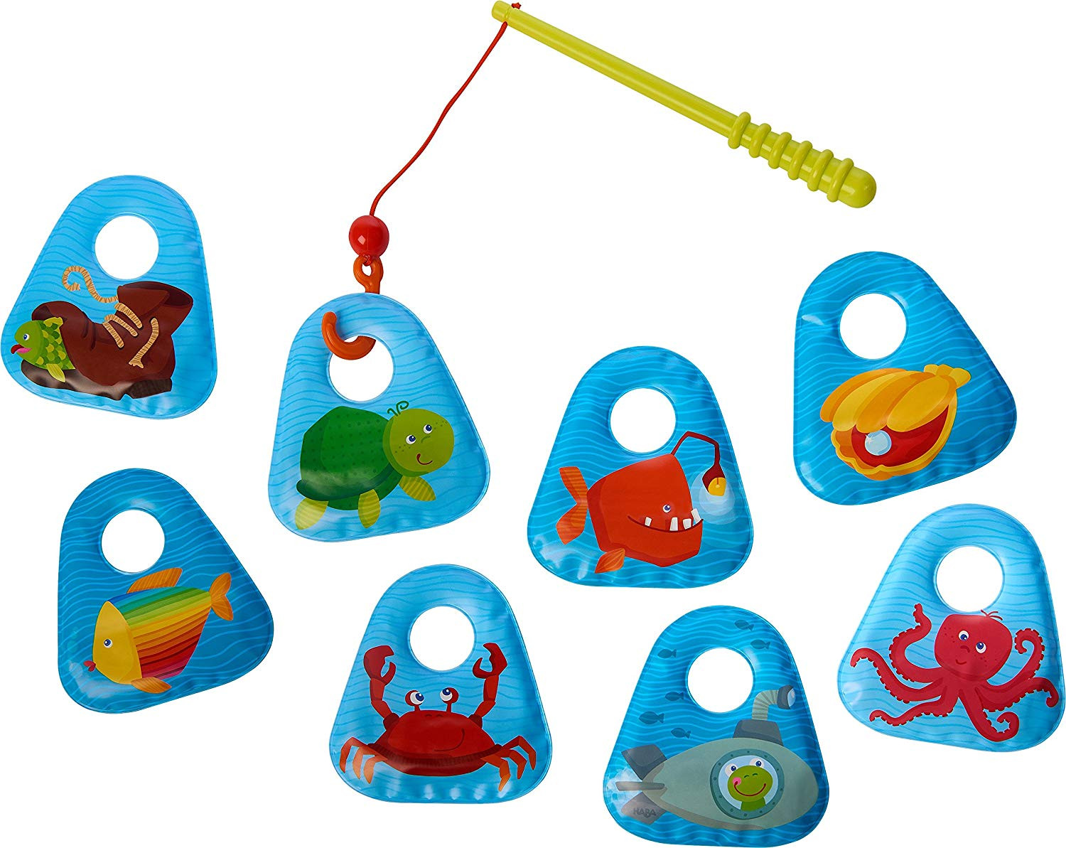 Angelspiel Fisch Kinder Angeln Angel Set Spielzeug Magnet Angelset Badespielzeug 