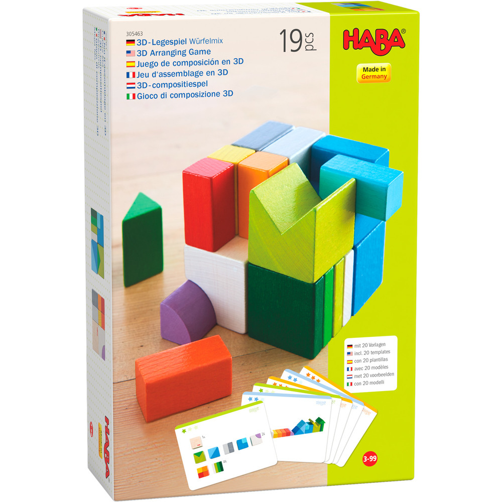 Gioco di composizione - 3D Mega Mix - 19 pezzi