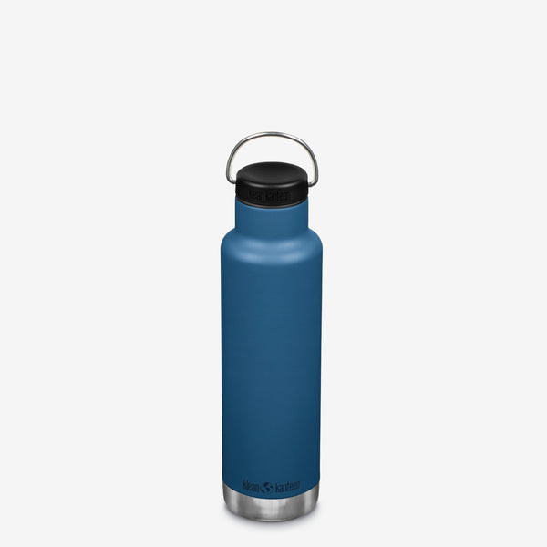 Antikorová termofľaša Klean Kanteen Insulated Classic w/Loop Cap - real teal 592 ml