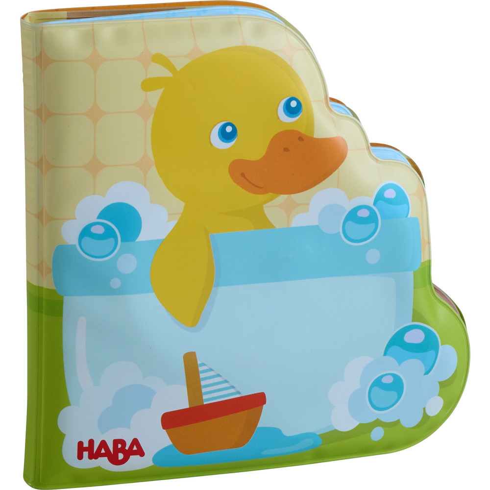 Badespielzeug Quietscher Mutter Ente+3 Baby Ente 