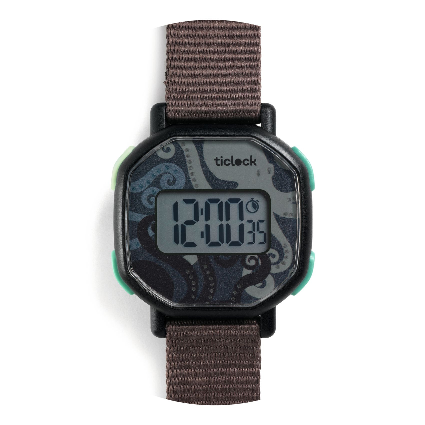 Orologio digitale per bambini - Polpo nero