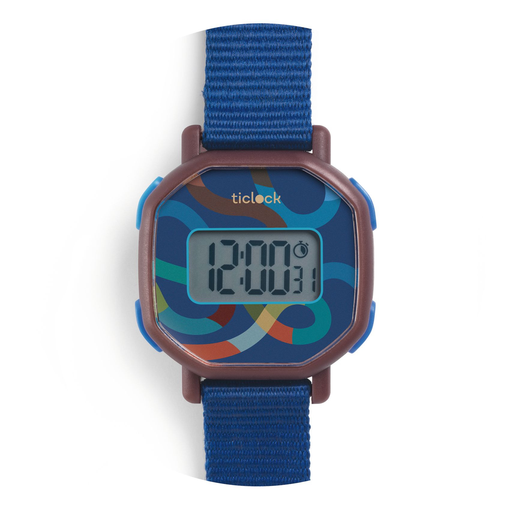 Orologio digitale per bambini - Serpente blu