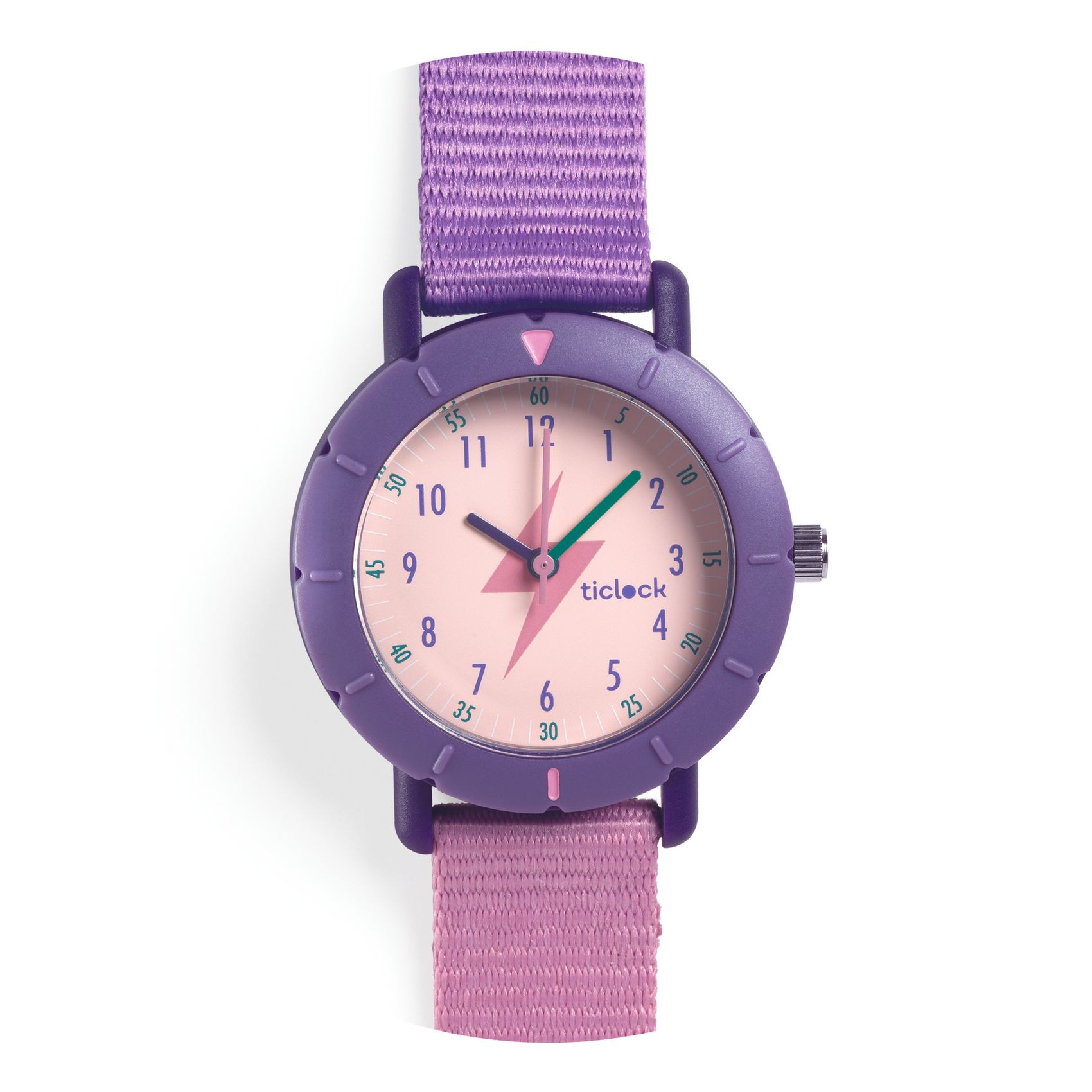 Orologio sportivo per bambini - Fulmine viola