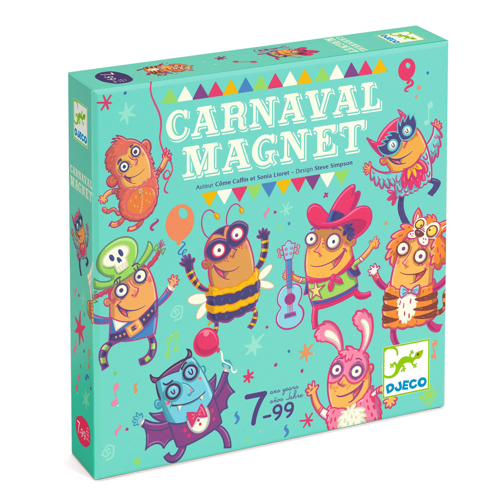 Carnaval Magnet - Magnetspiel